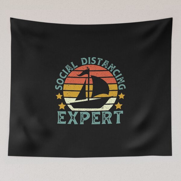 Item preview, Vintage Sailing Social Distancing Expert designed and sold by DreamColor.