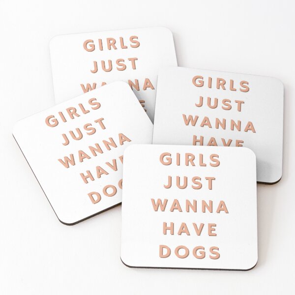Item preview, Girls Just Wanna Have Dogs designed and sold by Trisha Banlasan.
