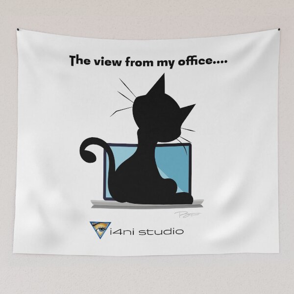 Item preview, Cat with a View designed and sold by Richard Isbell.