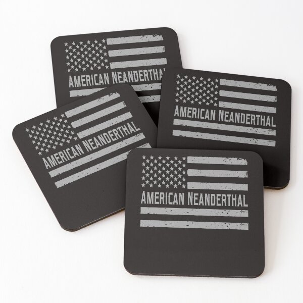 Item preview, American Neanderthal Flag for Proud Neanderthals designed and sold by BiancaMoss51.