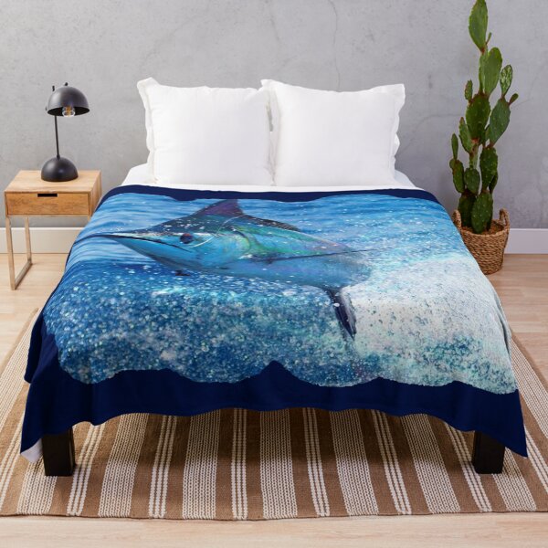 Item preview, MARLIN FISHING NATURAL designed and sold by THE AMERICAN TEEVANGELIST.