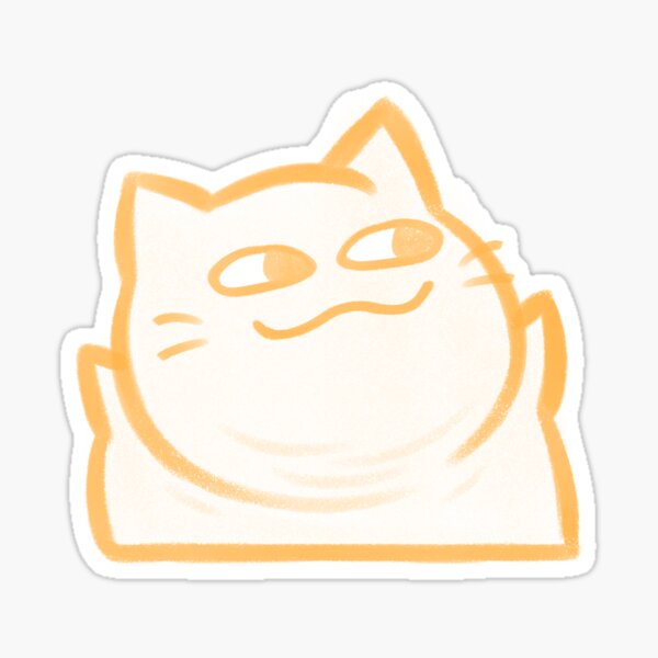 Fat Cat Sticker