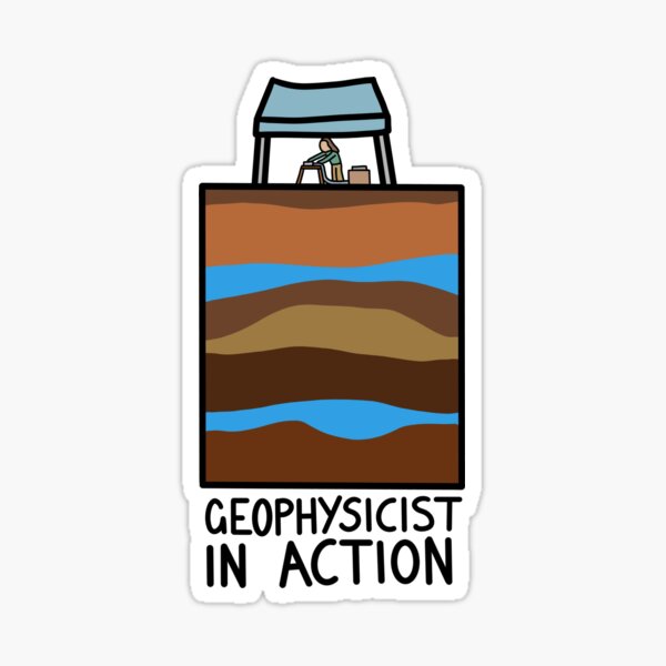 Item preview, Geophysicist In Action designed and sold by BundaBear.