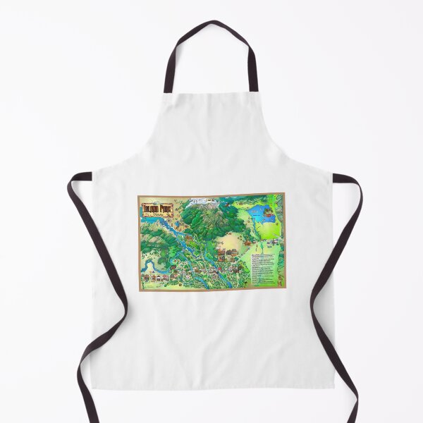 Item preview, Island Park Idaho Map designed and sold by Jon Hanley.