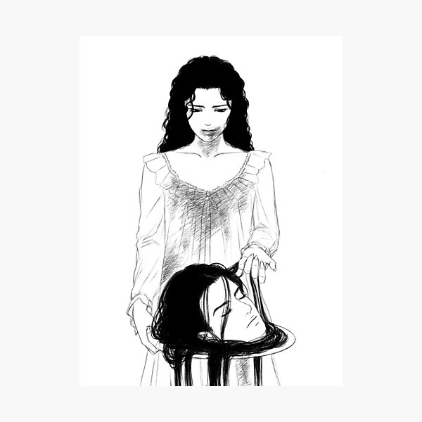 A Dowry of Blood (variation with blood) Photographic Print