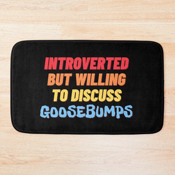 Item preview, Introverted, but willing to discuss goosebumps designed and sold by nipsday.
