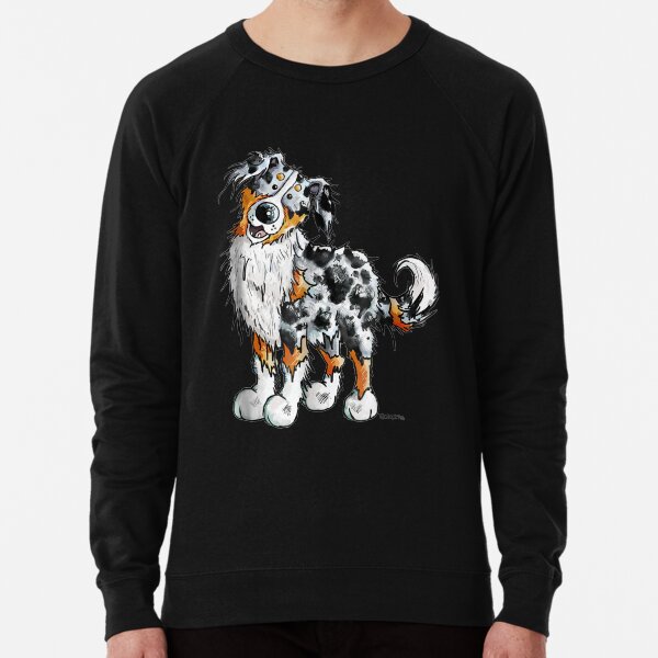 Item preview, Blue Merle Australian Shepherd Aussie Art Dog Gift designed and sold by perimitoous.