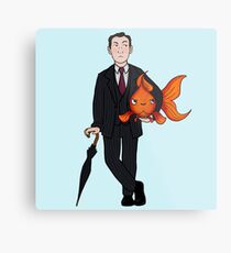 Living in a world of Goldfish Metal Print