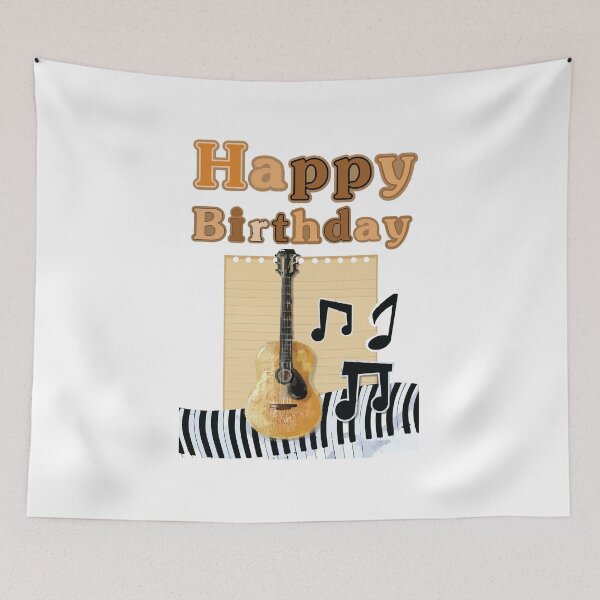 Item preview, Happy birthday guitarist designed and sold by iTrending.