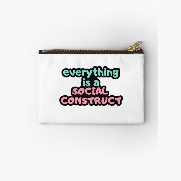 Item preview, everything is a social construct - Psychology Design designed and sold by Psychologist's Inventory.