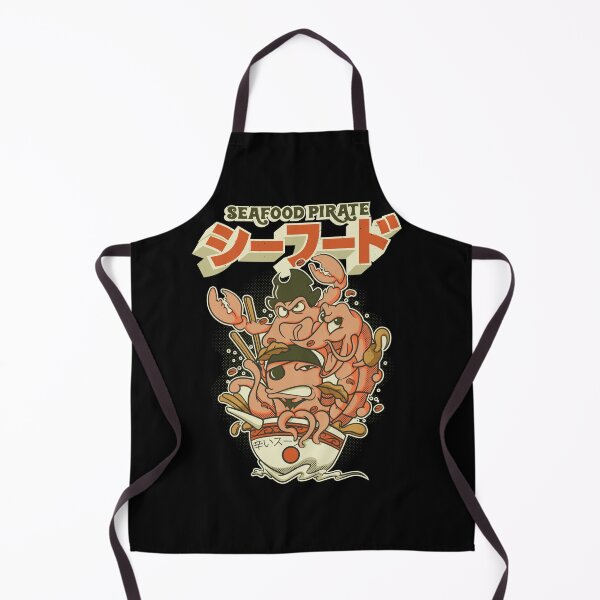 Item preview, Seafood Pirate Colored designed and sold by pixeldsigns.