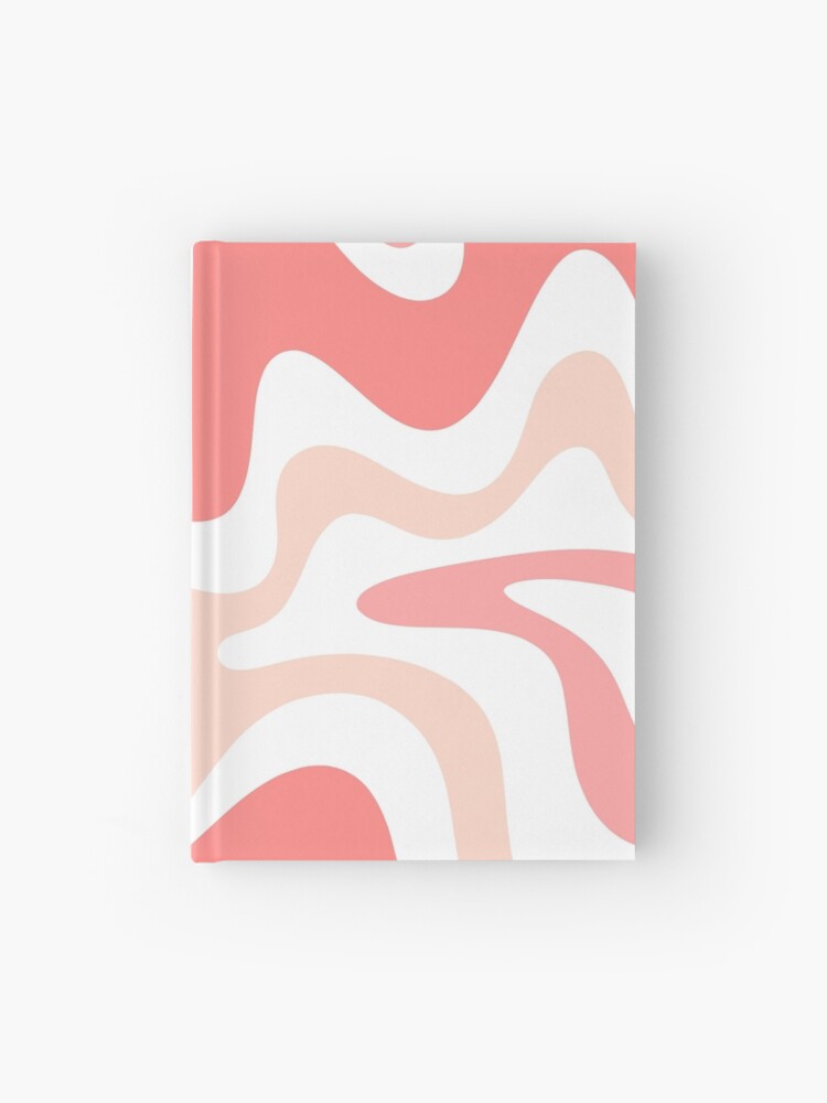 Retro Liquid Swirl Abstract in Soft Pink Wrapping Paper by Kierkegaard  Design Studio