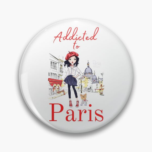 Item preview, Addicted to Paris. designed and sold by NinjaPug.