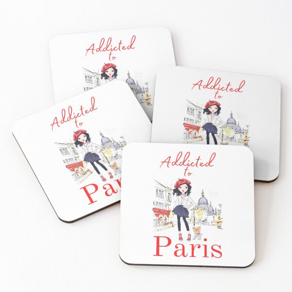 Item preview, Addicted to Paris. designed and sold by NinjaPug.