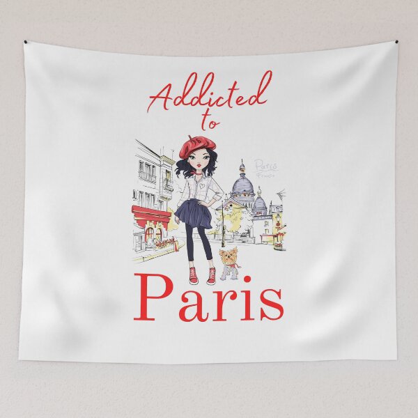 Item preview, Addicted to Paris. designed and sold by NinjaPug.