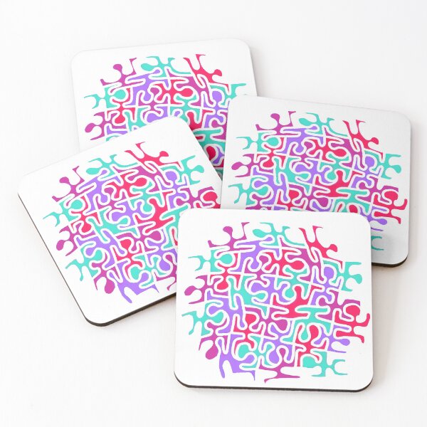 Item preview, Patrón de muchas personas alegres designed and sold by ForGoodnessJake.