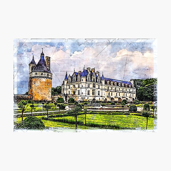 Item preview, Castle Chenonceau. France.  designed and sold by Newlander90.