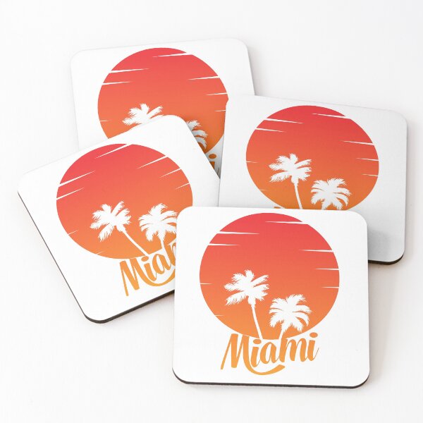 Item preview, Miami sunrise designed and sold by ondrejcreates.