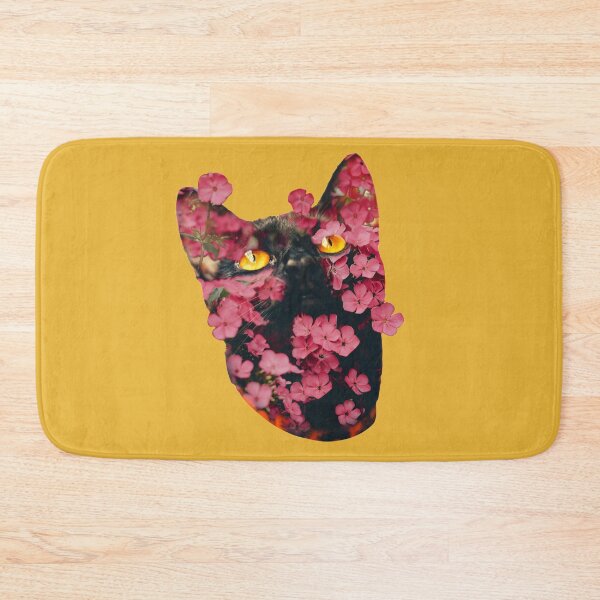 Item preview, Black Cat with Amber Eyes designed and sold by unepommedeterre.