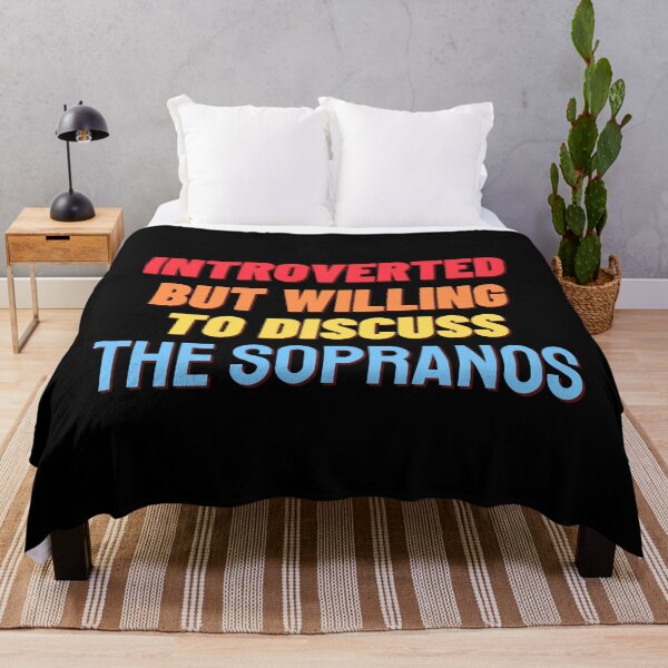 Item preview, Introverted, but willing to discuss THE SOPRANOS designed and sold by nipsday.