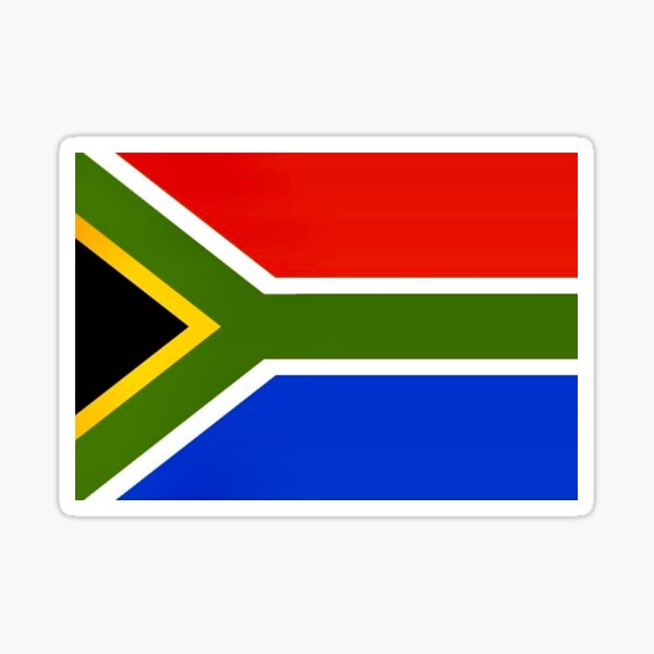 Aperçu de l'œuvre Drapeau de l'Afrique du Sud créée et vendue par CheriGurl.