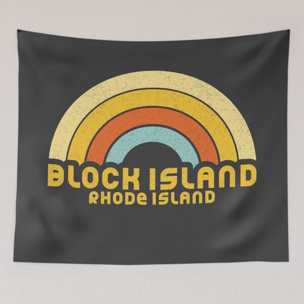 Item preview, Retro Block Island Rhode Island designed and sold by dk80.