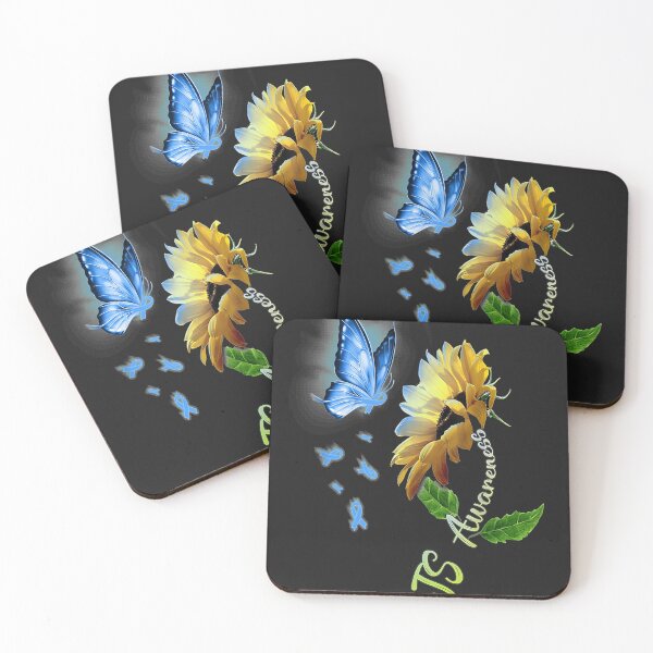 Item preview, Butterfly Sunflower SJS Awareness designed and sold by perimitoous.