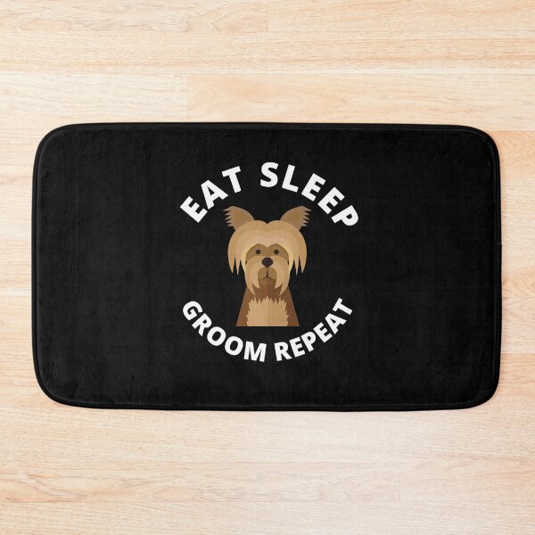 Item preview, Eat Sleep Groom Repeat designed and sold by vibrantyy.