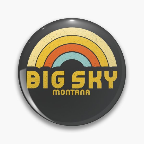 Item preview, Retro Big Sky Montana designed and sold by dk80.