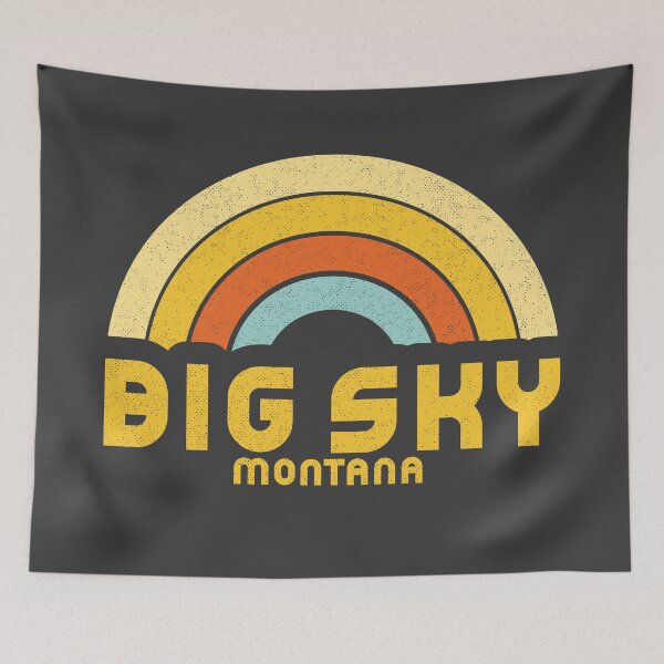 Item preview, Retro Big Sky Montana designed and sold by dk80.