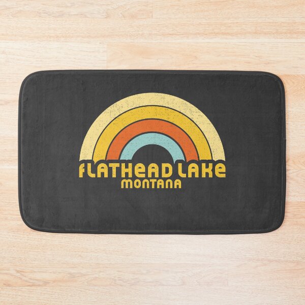 Item preview, Retro Flathead Lake Montana designed and sold by dk80.