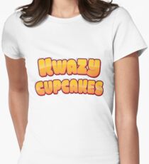 Kwazy Cupcakes Women's Fitted T-Shirt