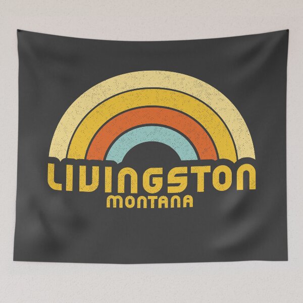 Item preview, Retro Livingston Montana designed and sold by dk80.