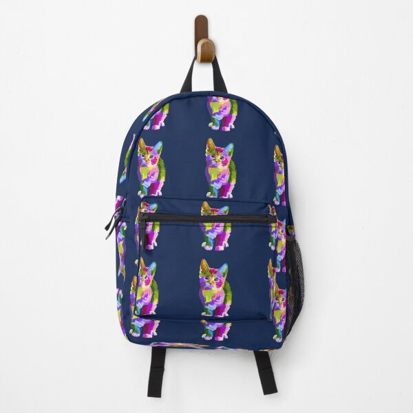 Item preview, Artistic colourful cat designed and sold by ArtHeaven6.