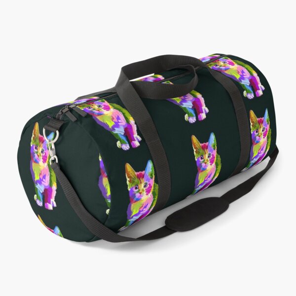 Item preview, Artistic colourful cat designed and sold by ArtHeaven6.
