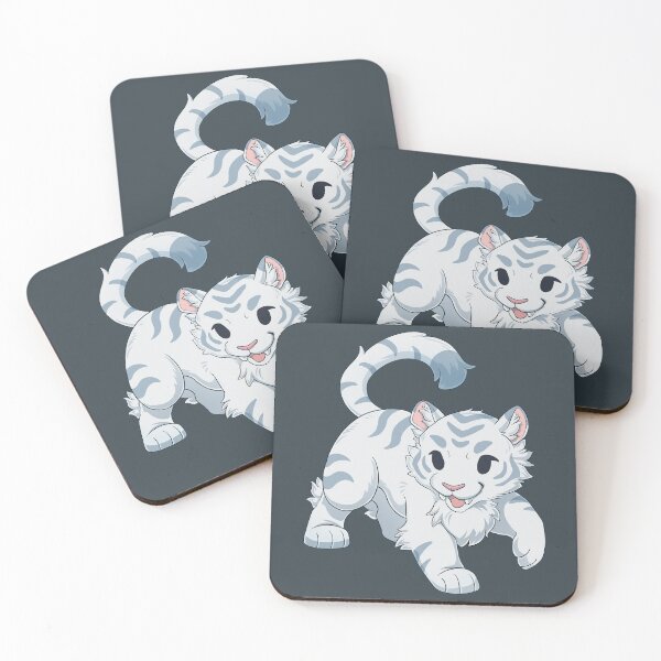 Item preview, Lil White Tiger designed and sold by SleepingFoxArt.