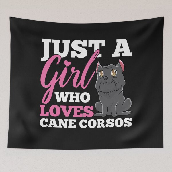 Artikelvorschau, Cane Corso Kawaii Geschenk für Mädchen entworfen und verkauft von perimitoous.