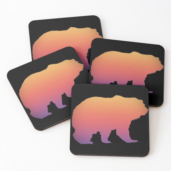 Item preview, Bear Silhouette  designed and sold by Animal Gifts For Animal Lovers.