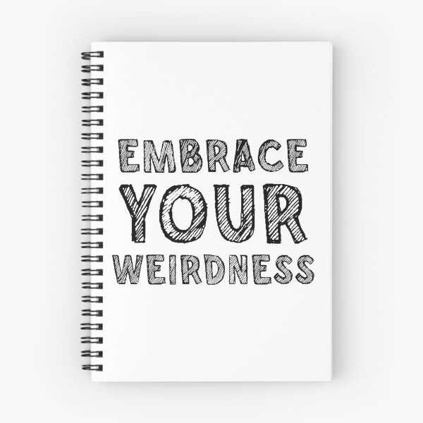 Item preview, Embrace your weirdness designed and sold by Mandala & More.