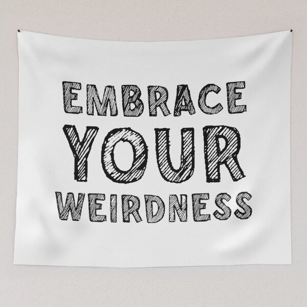 Item preview, Embrace your weirdness designed and sold by Mandala & More.