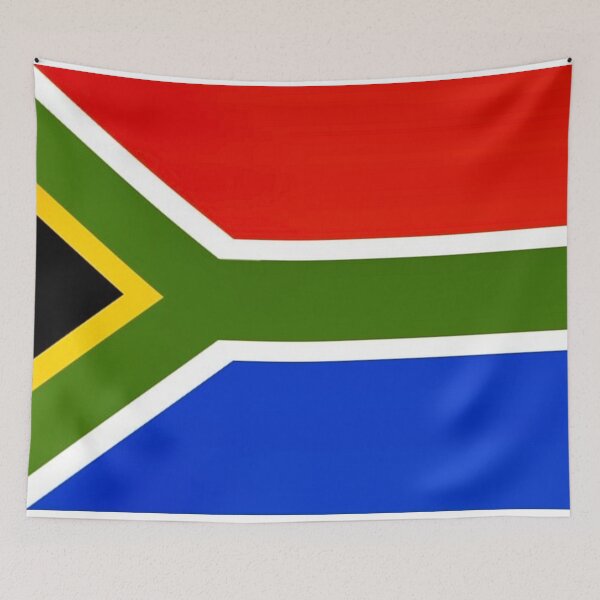 Item preview, Bandera de Sudáfrica designed and sold by CheriGurl.