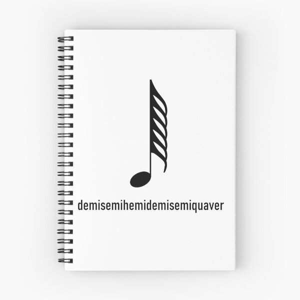 Item preview, Demisemihemidemisemiquaver note designed and sold by ThingsForFun.