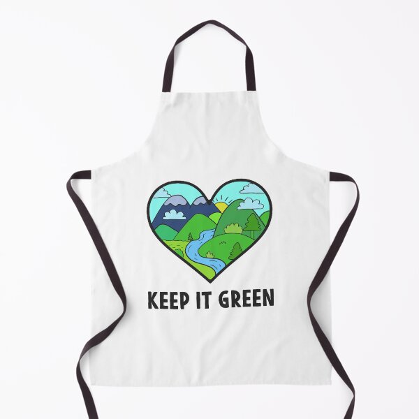 Item preview, Earth day Keep It Green Love our Nature Heart designed and sold by Mesyo.