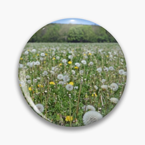 Item preview, dandelion meadow in springtime landscape designed and sold by goceris.