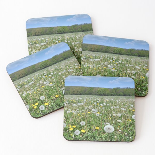 Item preview, dandelion meadow in springtime landscape designed and sold by goceris.