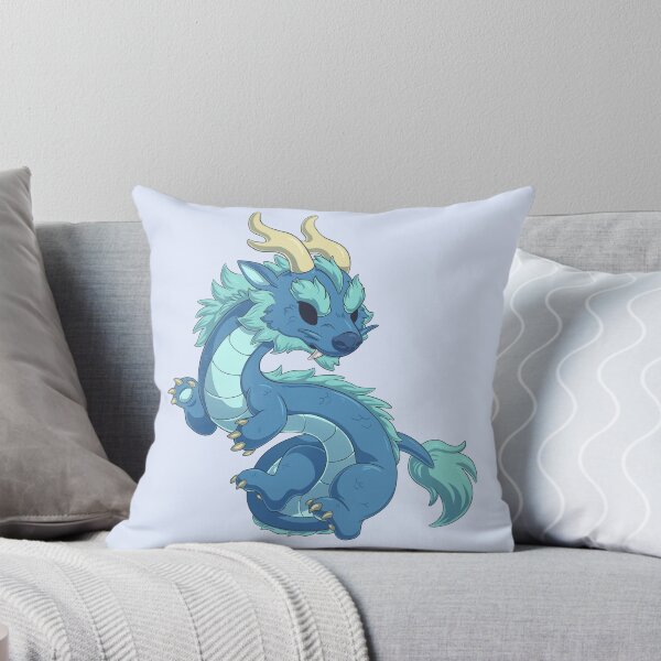 Item preview, Lil Azure Dragon designed and sold by SleepingFoxArt.