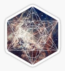 Star Clouds | Metatron Sacred Geometry Sticker Sticker