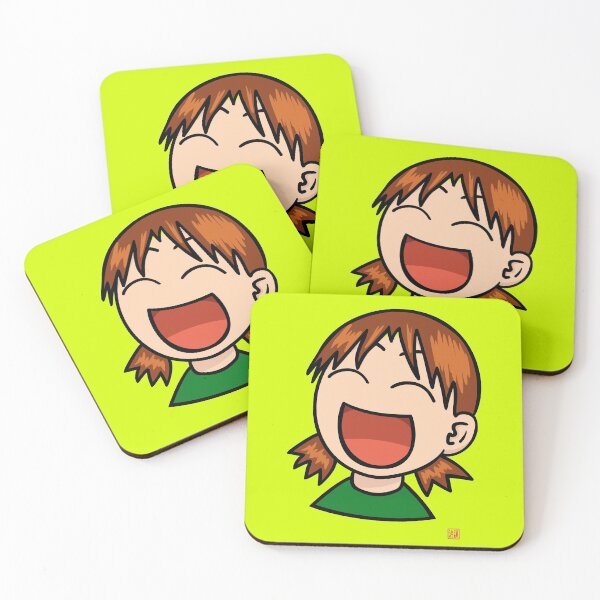 Item preview, Laughing Manga Girl Japanese Style Cartoon designed and sold by ElJimmo.