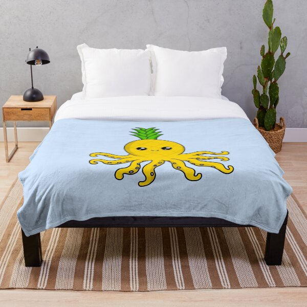 Item preview, Funny Pineapple Octopus Kawaii designed and sold by lemontee.