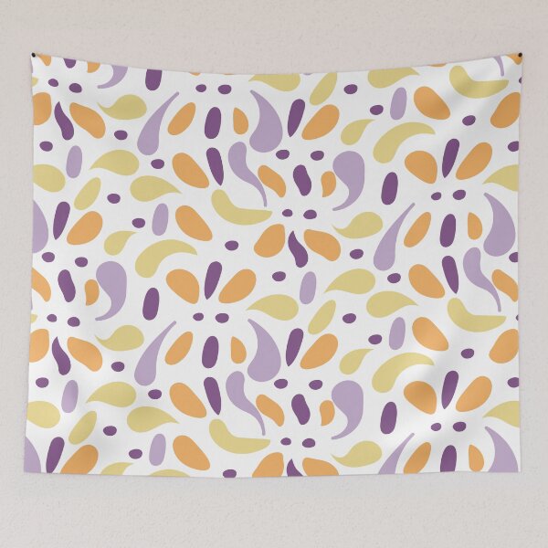 Item preview, Abstract  Geometric  Pattern with Colorful drops designed and sold by Victoria Riabov.